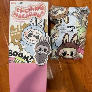 LABUBU Macaron Sesame Been Sealed Bag